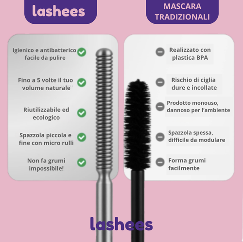 LASHEES – Mascara Volume & Definizione